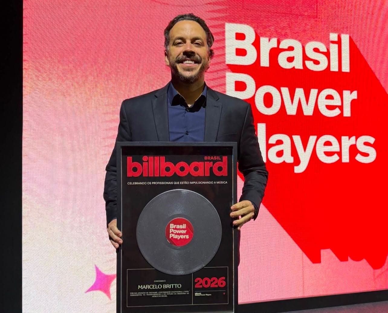 Marcelo Britto entra para lista dos 50 profissionais mais influentes da música brasileira da Billboard Brasil
