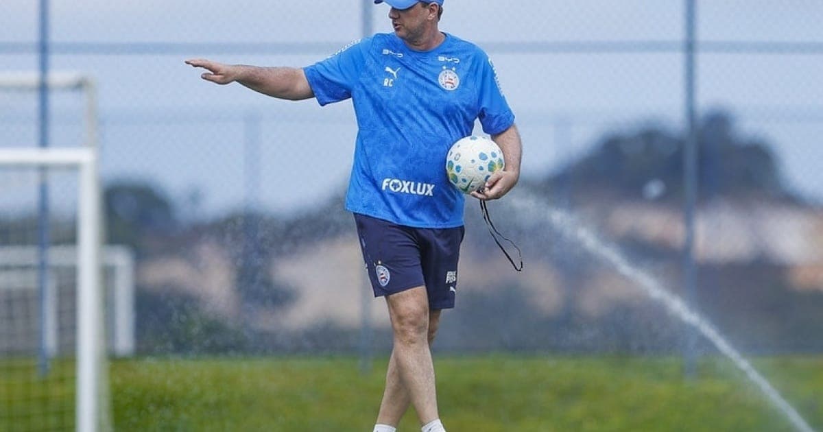 Erick treina normalmente, Juba participa parcialmente e Bahia encerra atividades com bola antes da Chapecoense